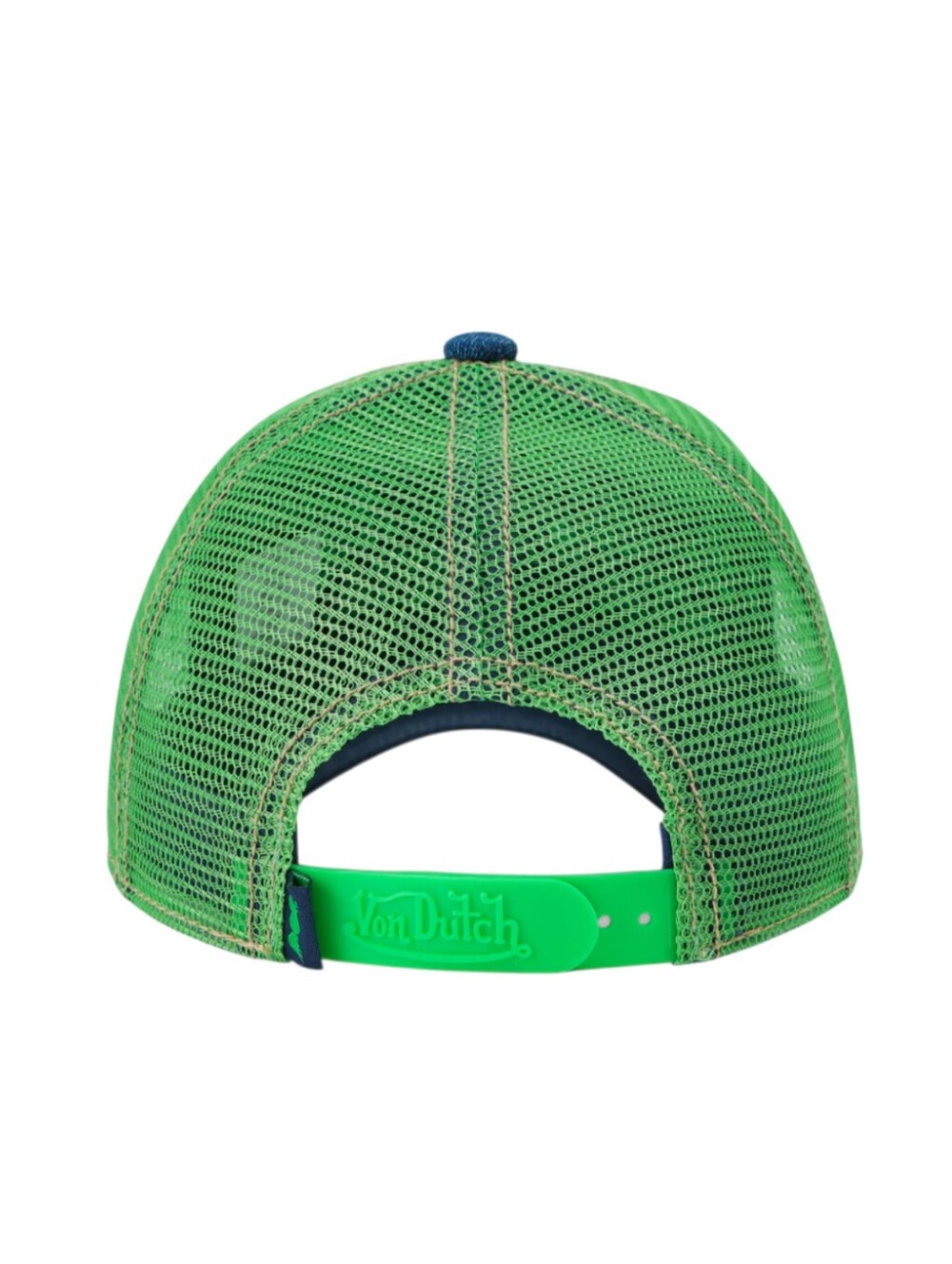 VON DUTCH TRUCKER HAT in GREEN APPLE NWT Denim - Picture 8 of 9